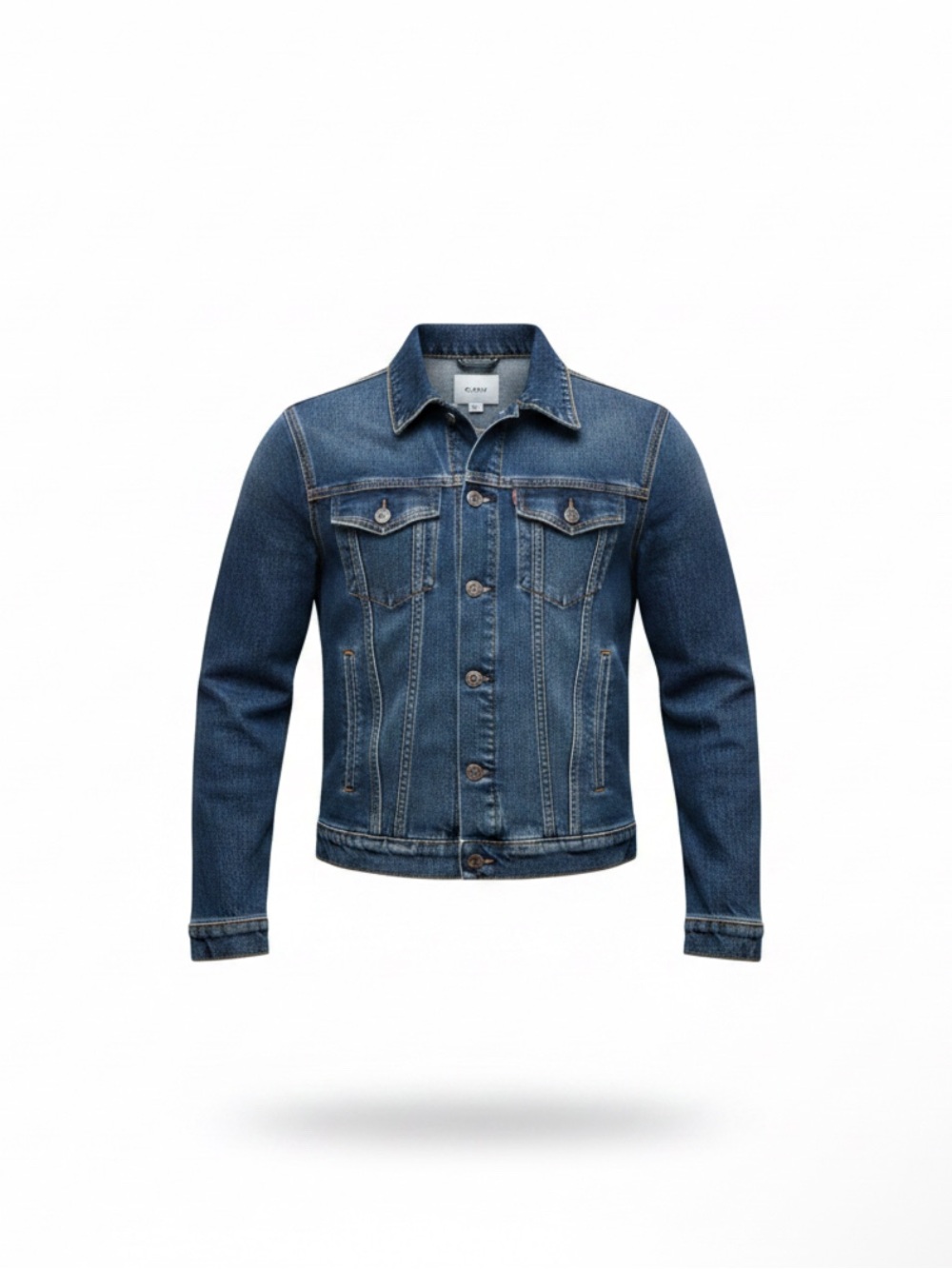 Hudson Jeans Kids Dark Blue Denim Shirt Jacket